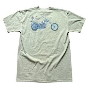 Sea Dog Death Valley Biker Skeleton Motorcycle Graphic Tee XXL Tall